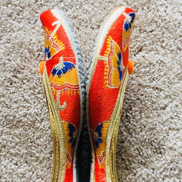 New 2018 ! Vibrant Orange Umbrella Jutti - Picture 3 of 7